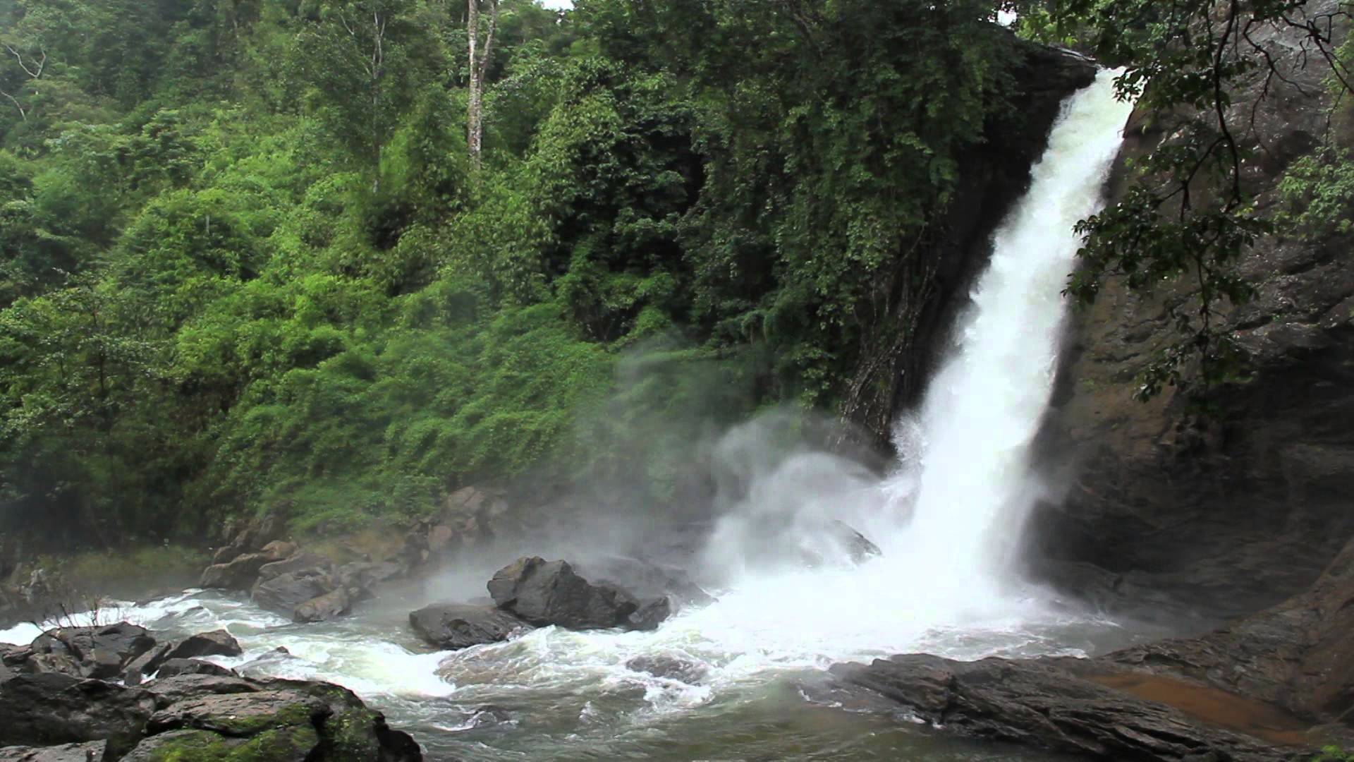 Hidden waterfall resort